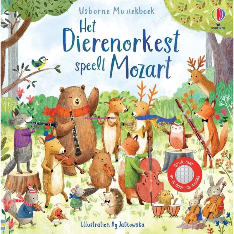 Muziekboek | Het Dierenorkest | Speelt Mozart