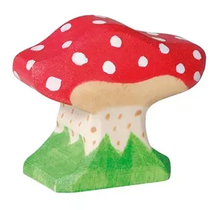 Holztiger | Accessoires | Paddenstoel Klein | 4 cm Holztiger | Accessoires | Paddenstoel Klein | 4 cm