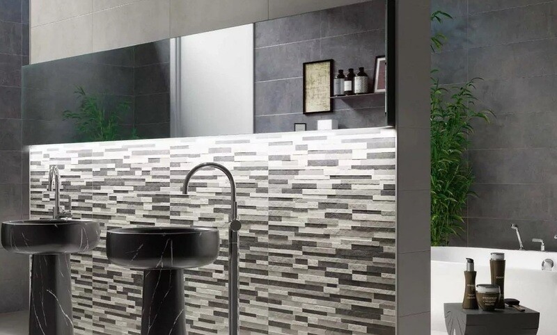 Creta Tabica Gris 25x75