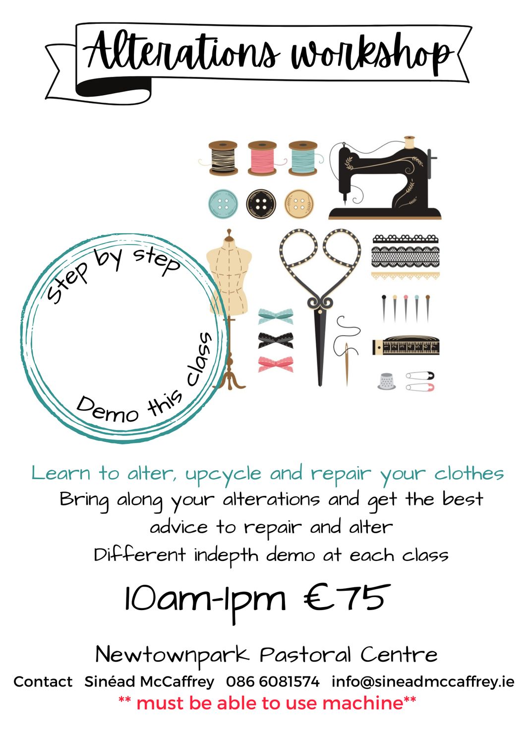 Alterations workshop