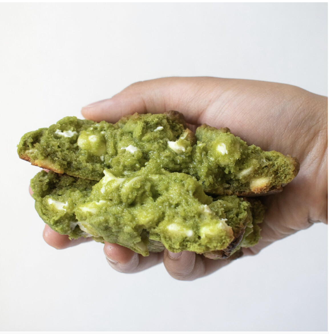 Matcha White Chocolate Cookies