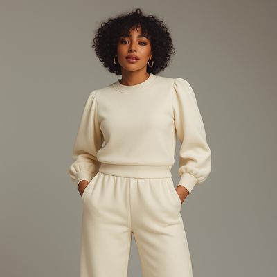 Patterson Wide Leg Fleece Pant