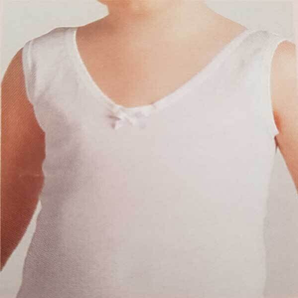 Camiseta interior tirante ancho niña HOT