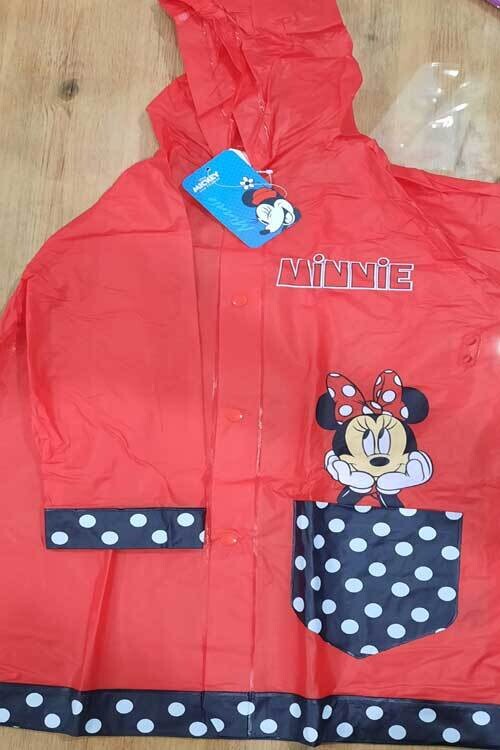 Chubasquero premium Minnie rojo