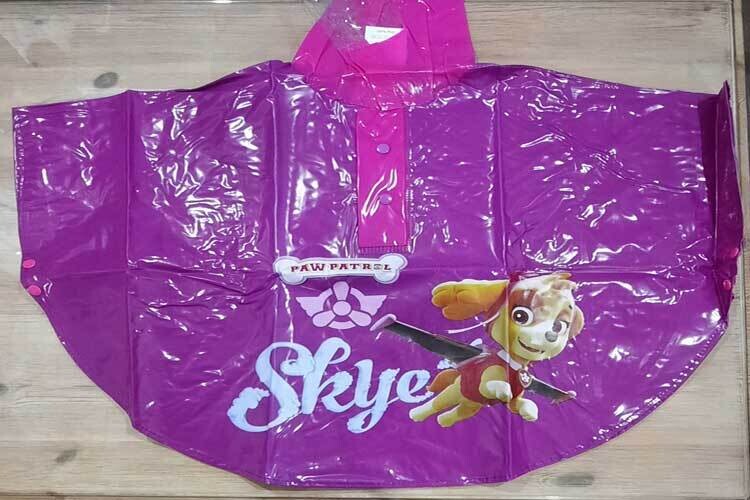 Poncho de lluvia Paw Patrol