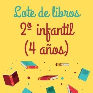 LOTE DE LIBROS 2º INFANTIL ( 4 AÑOS)