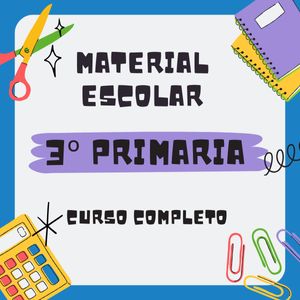 LOTE MATERIAL 3º PRIMARIA