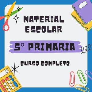 LOTE MATERIAL 5º PRIMARIA