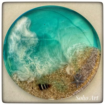 POSAVASOS INDIVIDUAL - MAR