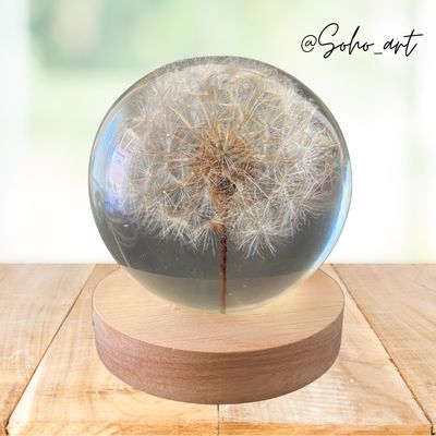 LÁMPARA ESFERA - DIENTE DE LEÓN