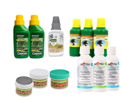 Nawozy do Bonsai i inne produkty pielęgnacyjne
