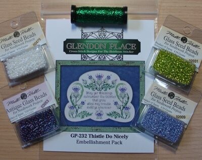 Thistle Do Nicely Embellishment Pack GP-232E