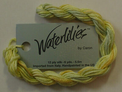 Caron Waterlilies 027 Lemon-n-Lime Silk Floss GP-001F