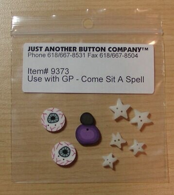 Come Sit A Spell Button Pack GP-181BP