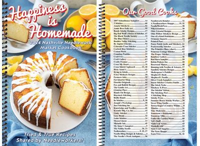 2024 Nashville Needlework Market Cookbook COOKBOOK - 2024