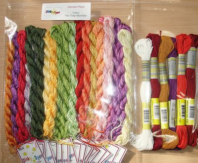 Tulipa Dinky-Dyes Silk Floss Pack GP-295F