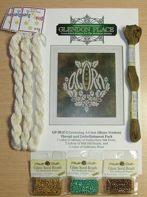 Crowning A-Corn Thread and Embellishment Pack (Monochromatic Version) GP-301F-2