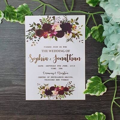 Printed Invitations