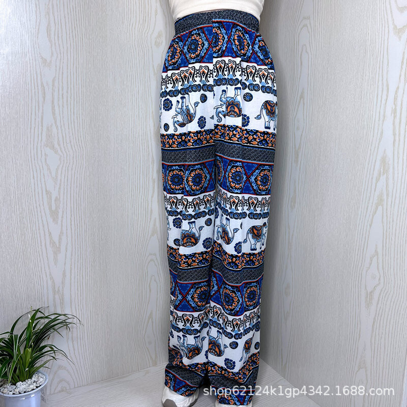 Thai Popular Elephant Yoga Women's Pants