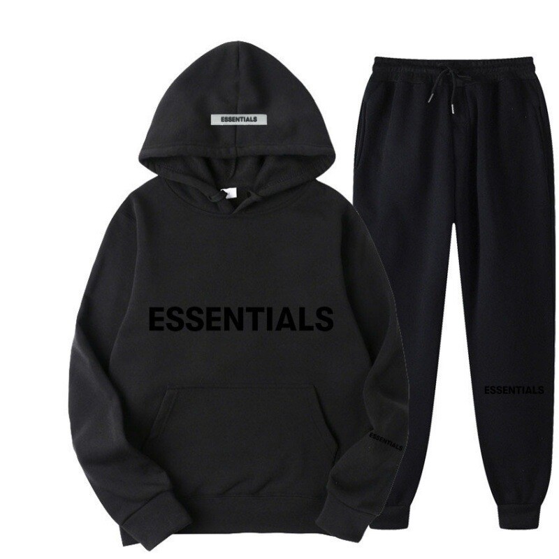 FEAR OF GOD ESSENTIALS Couple Suit Sweater Men And Women Double Lined Two-piece Suit