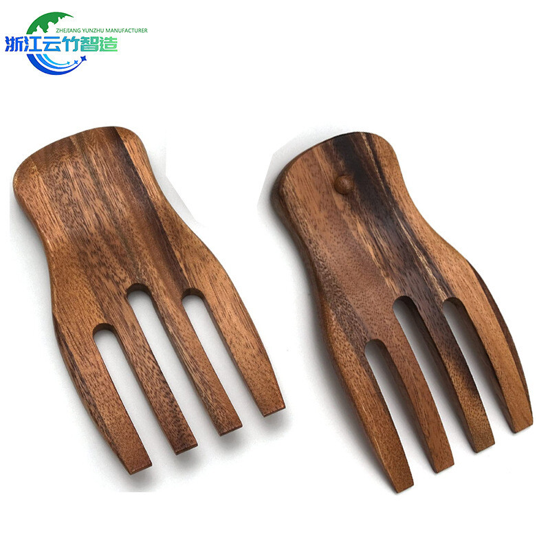 Acacia Wooden Hand Salad Mixer