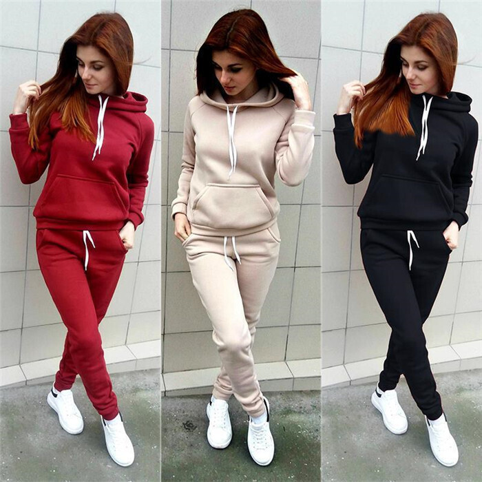 2023 New Women's Clothing Fleece Sports Suit Women