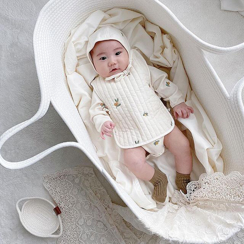 Portable Cotton Rope Crib Creative Baby Basket Baby Cradle Outdoor Sleeping Basket Bed