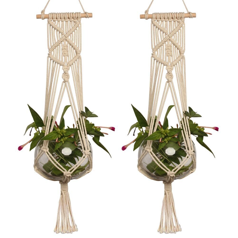 Macrame Hanging Flower Pot Holder
