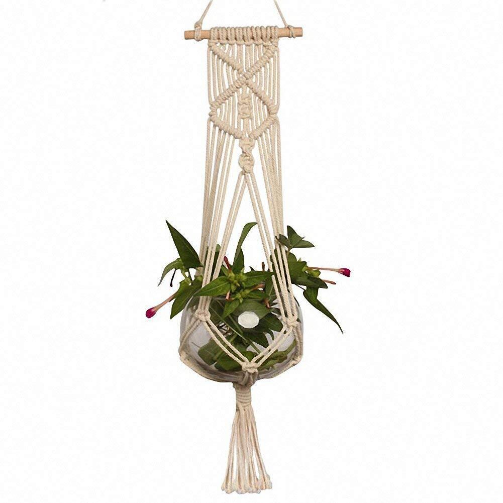 Macrame Hanging Flower Pot Holder
