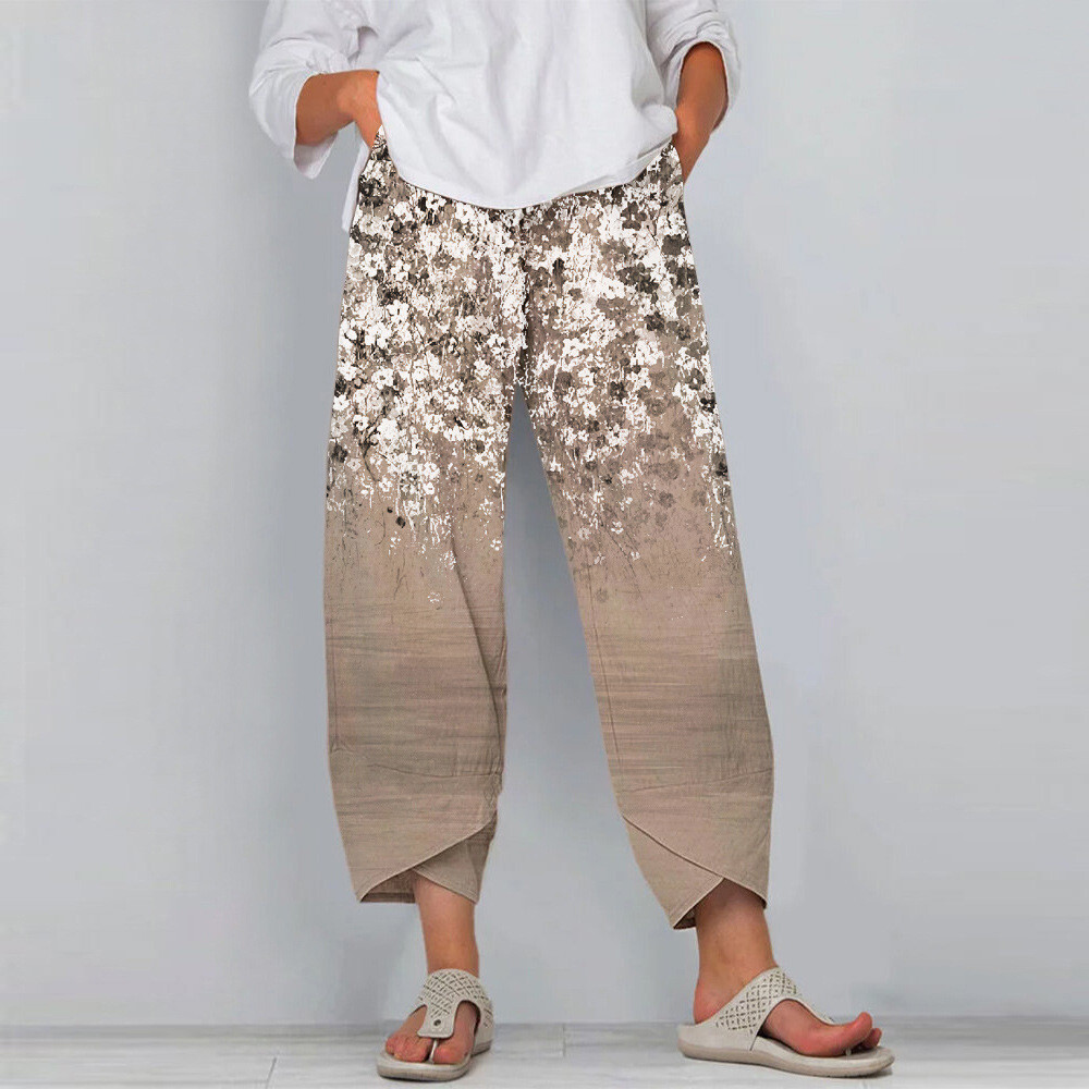 Comfortable Floral Pants