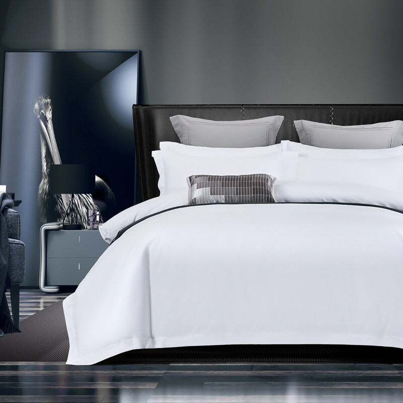Five-star Hotel Four-piece Hotel White  or Three-piece Luxury Bedding Set