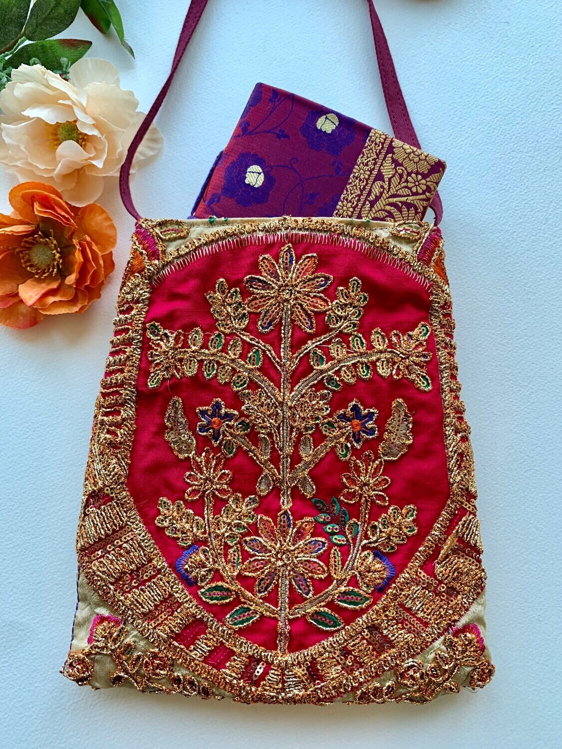 Handcrafted Bohemian Indian  Crossbody Bag