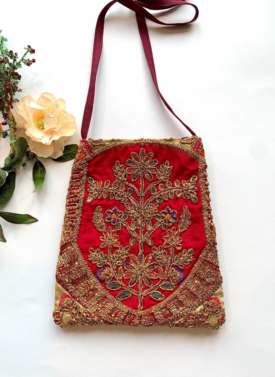 Handcrafted Bohemian Indian  Crossbody Bag