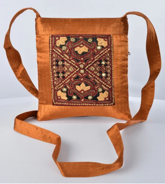 Crossbody Embroidered Bag