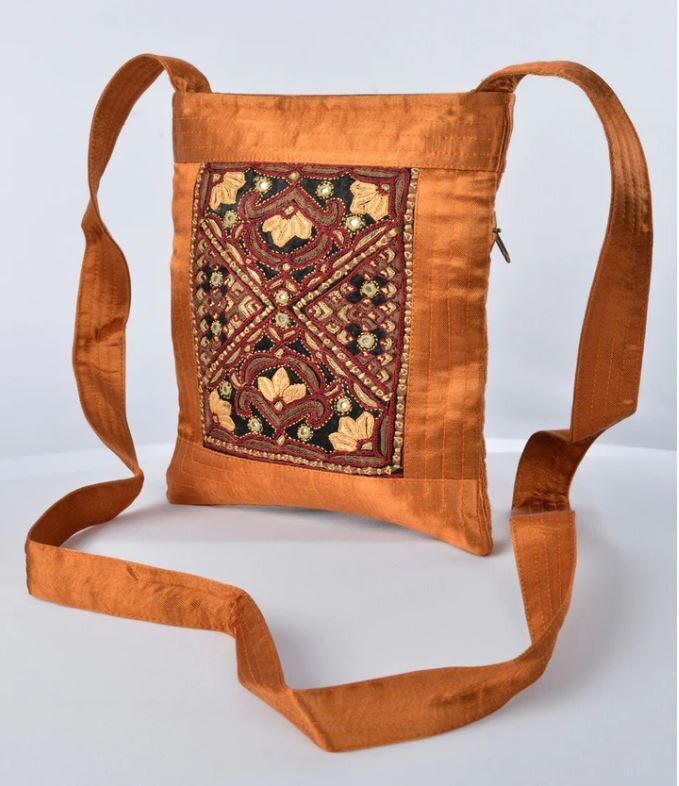 Crossbody Embroidered Bag