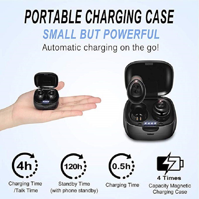 Bluetooth Headset TWS Wireless Headset Sports Stereo 5.0 Mini Headset