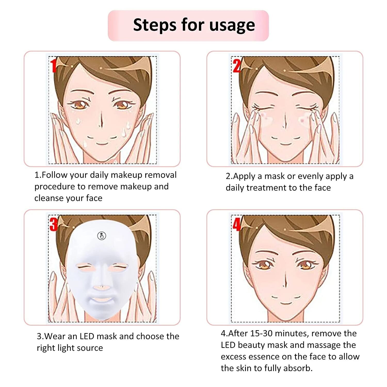 Photon Skin Rejuvenation Instrument Beauty Mask