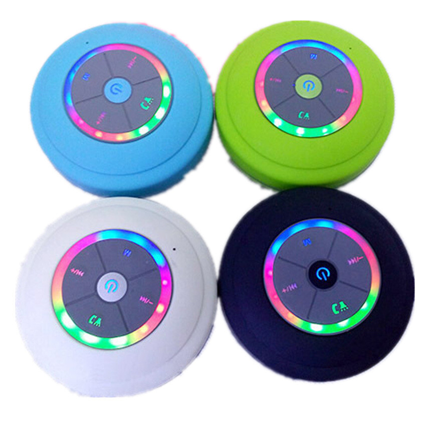 Mini Waterproof LED Speaker