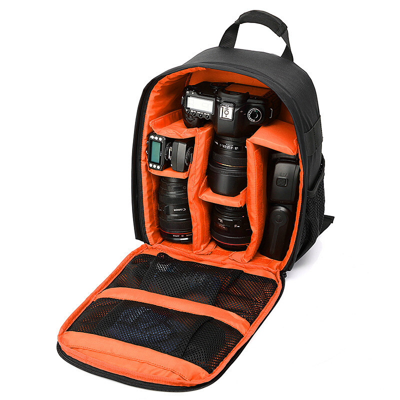 New Casual SLR Camera Bag Photography Bag Camera Bag Shoulder Lens Bag Camera Case Outdoor