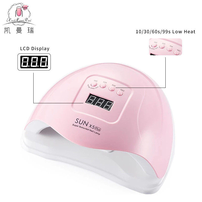 Phototherapy Lamp Nail Baking Lamp Quick-drying Machine. 80W High Power.