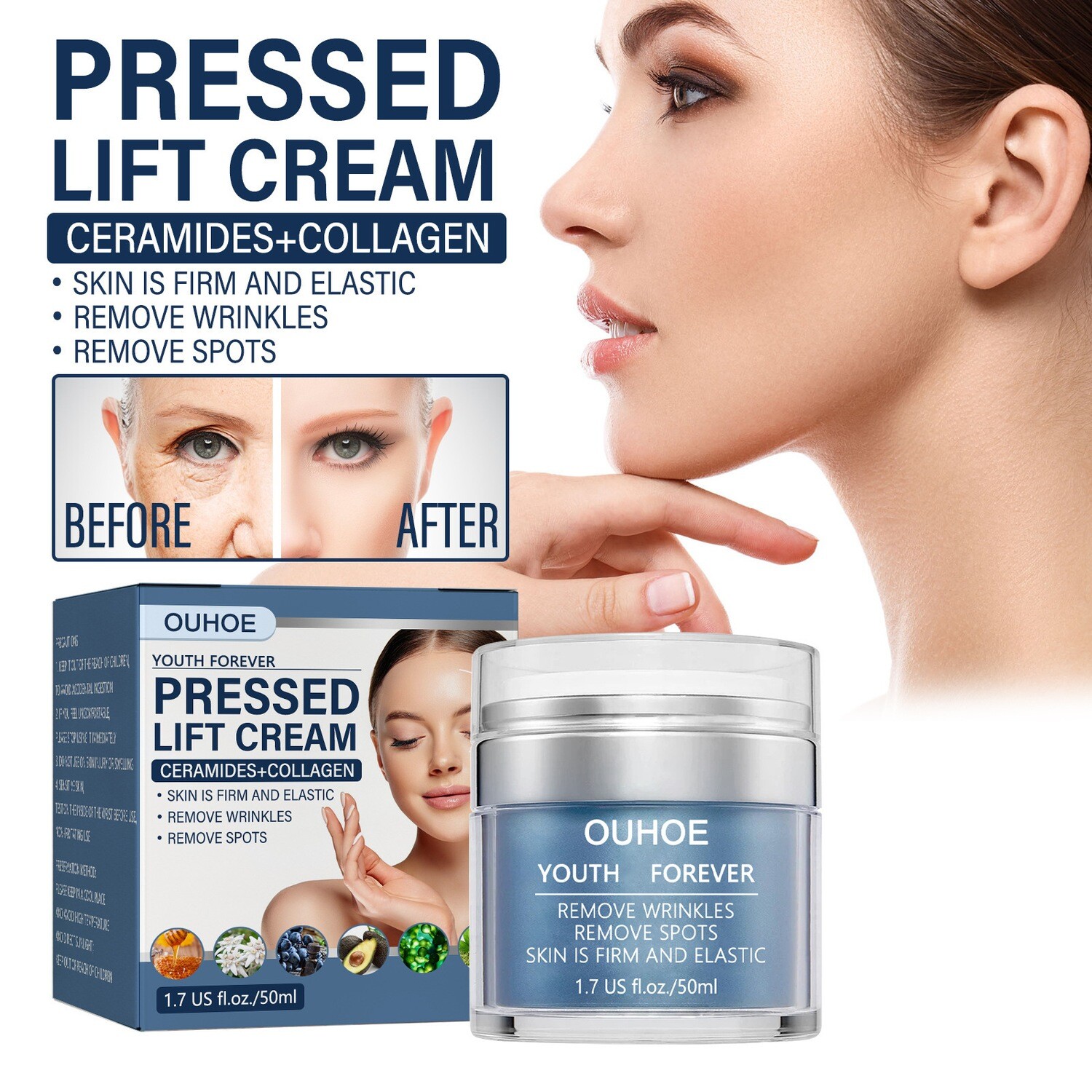 Collagen Miracle Cream skin  Rejuvenator OUHOE