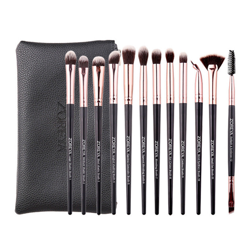 Makeup 12 Piece  Brush Set for  all make up purposes