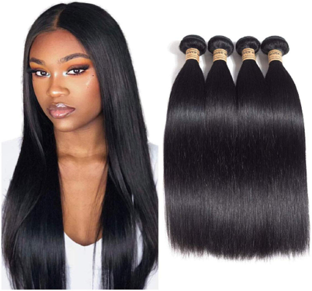 Black Straight Hair Fiber