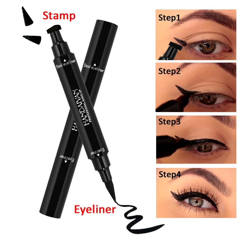 2 In 1 Waterproof Eyeliner Makeup