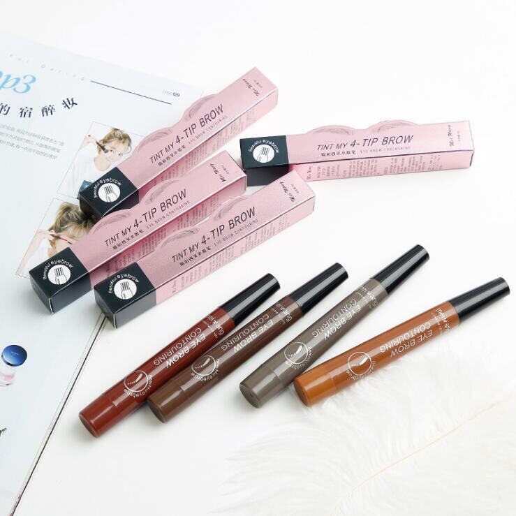 Four-pronged Eyebrow Pencil Liquid Water Eyebrow Pencil