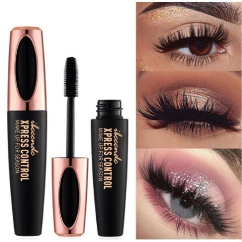 Long Curling Mascara For Thick and Long Eyelashes Black Waterproof