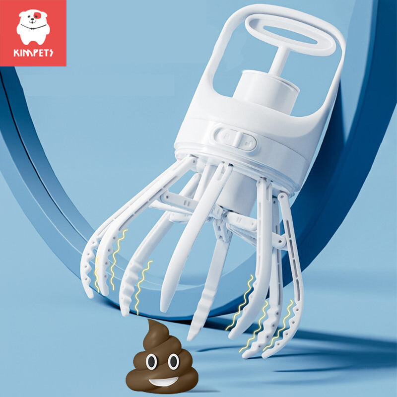 Toilet Picker Dog  Excrement  Pick Up Feces with Bag Dog Poop Cleaning Pet Supplies