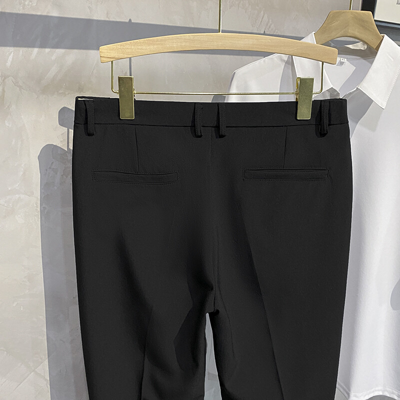 Naples Slim-fit  Trousers Men's  Professional Business Suit Trousers