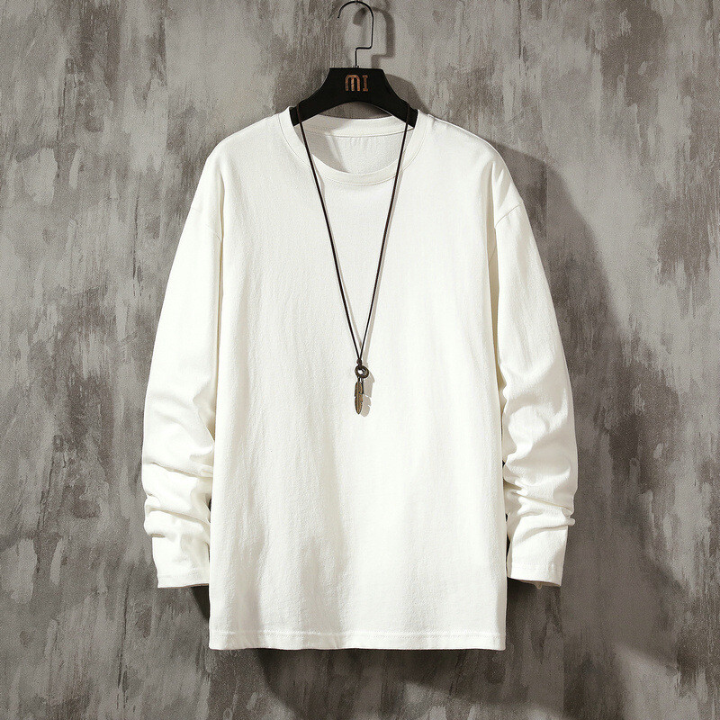 New Trend Men's Loose Breathable Comfortable Long Sleeve Shirt