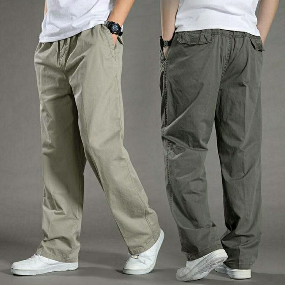 Cotton Casual Trousers Wear-resistant Dirt-resistant